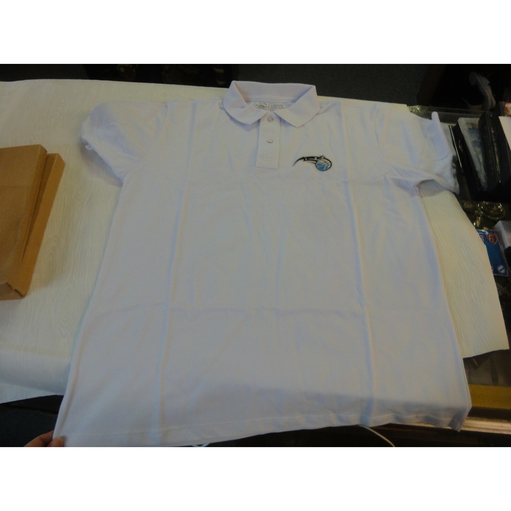 NBA exclusive collection Orlando Magic basketball RIO GLOBAL GAMES polo‎ shirt L